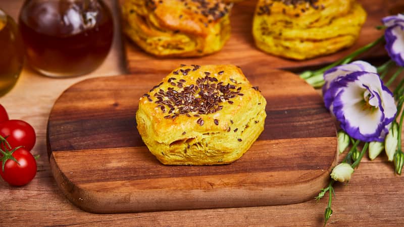 Погачице са куркумом и ланом